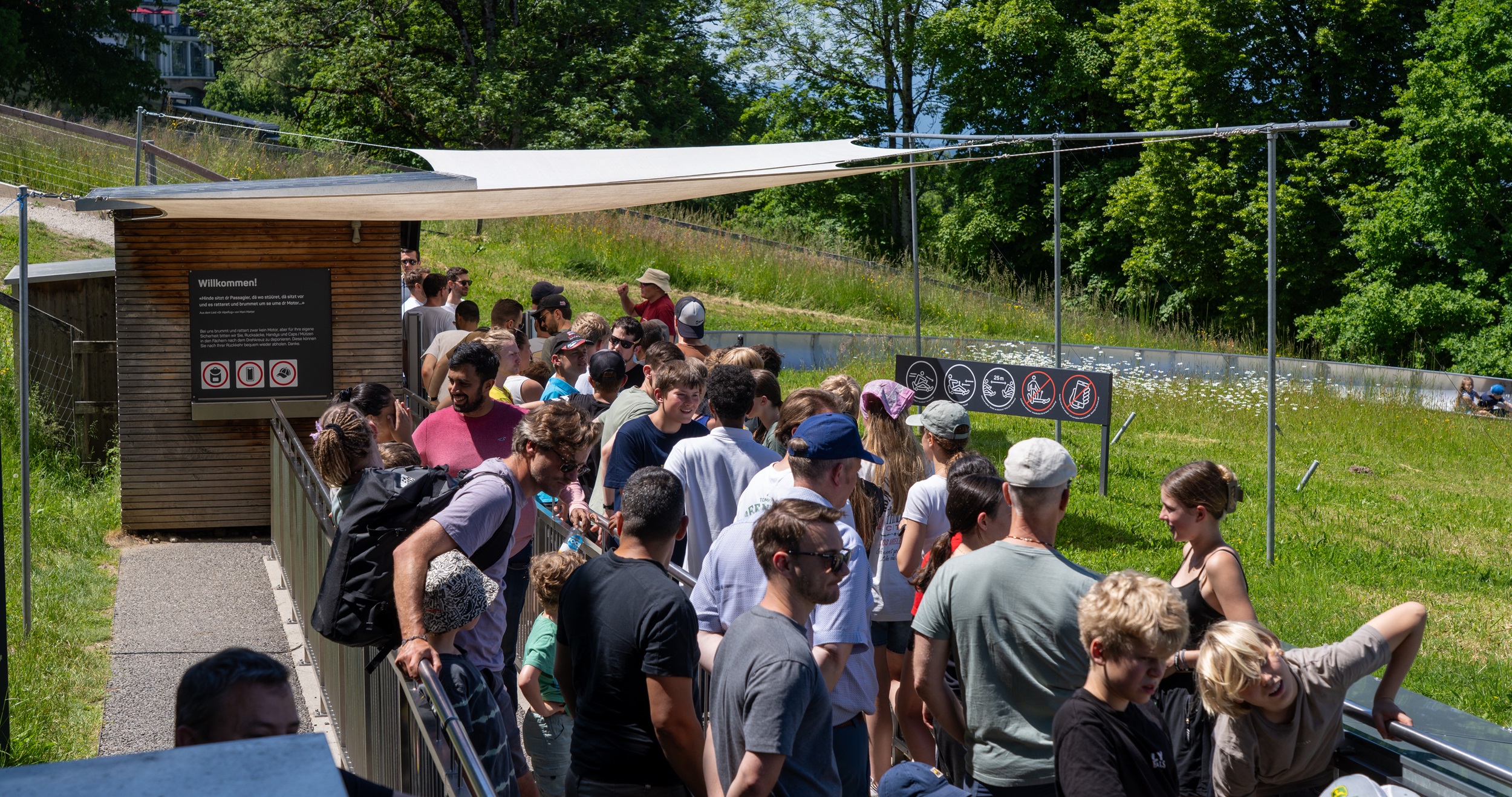 Gruppenreservationen Rodelbahn